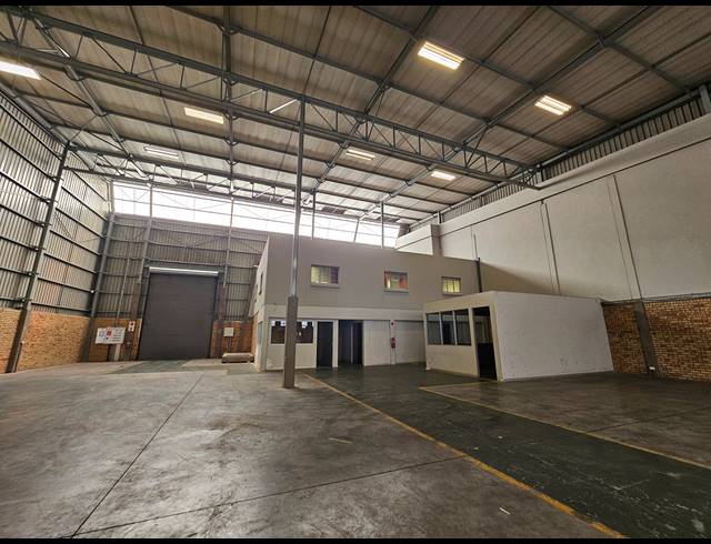 1,166M² WAREHOUSE TO LET IN LINBRO PARK